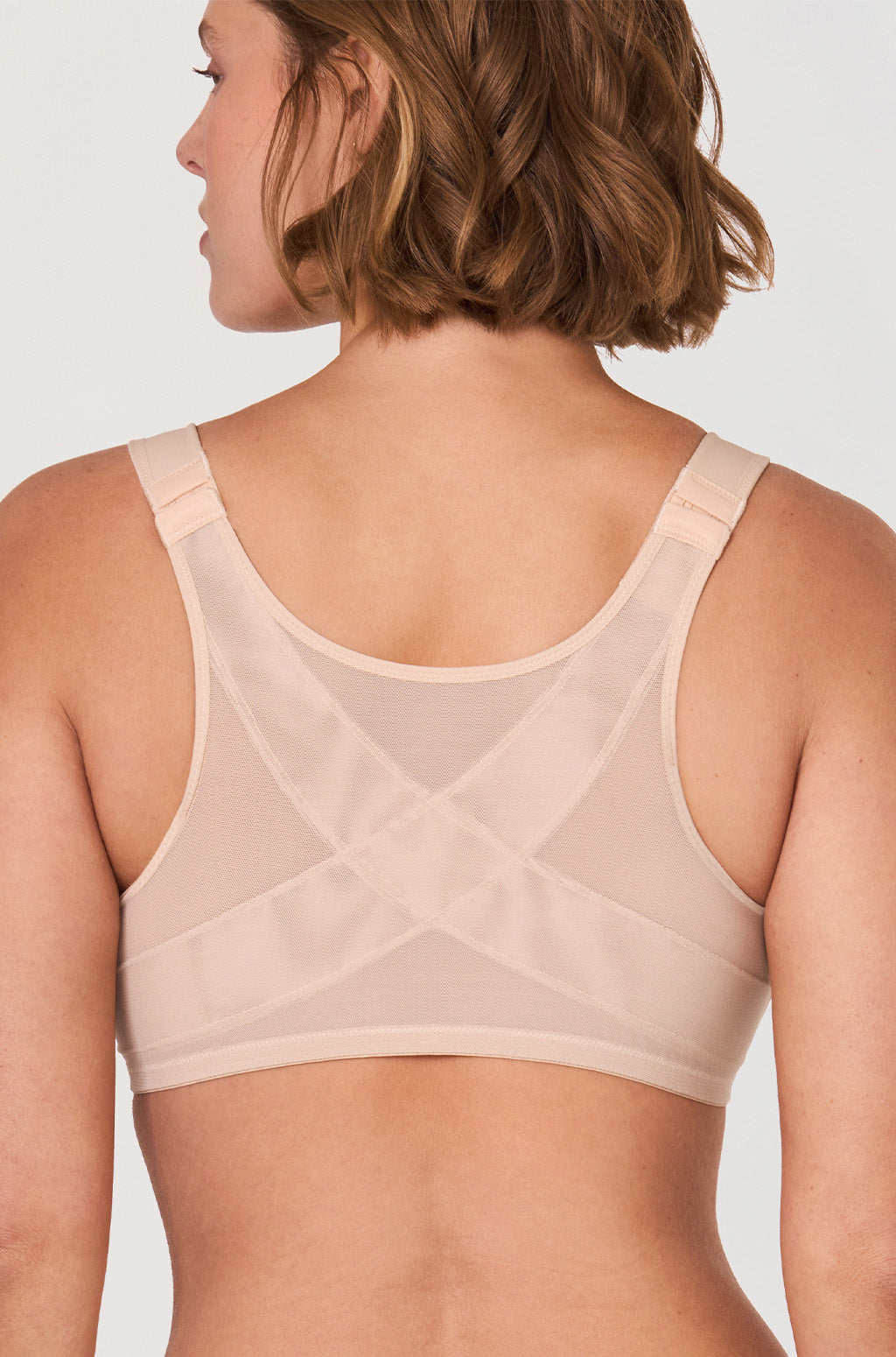 Soutien-gorge à fermeture avant Plunge Back Posture