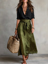 RIVER | Ensemble Haut & Jupe Midi