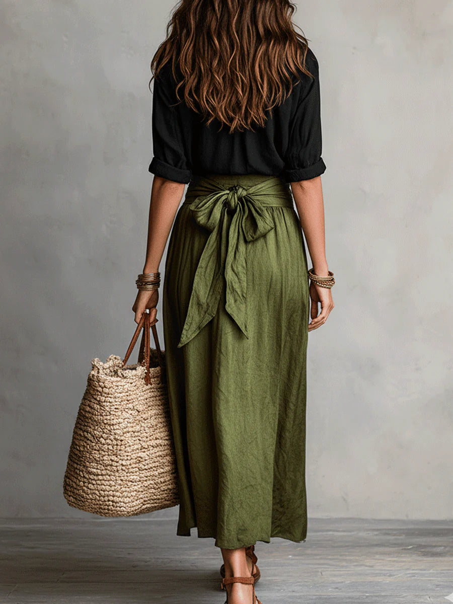 RIVER | Ensemble Haut & Jupe Midi