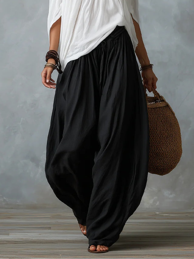 Bianca | Ensemble Top Off-Shoulder & Pantalons Lanternes