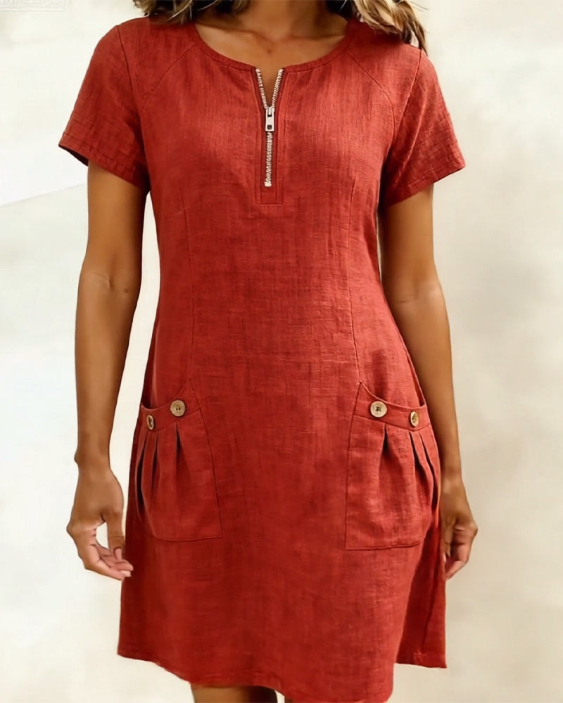 Robe Lina — L’élégance naturelle au quotidien