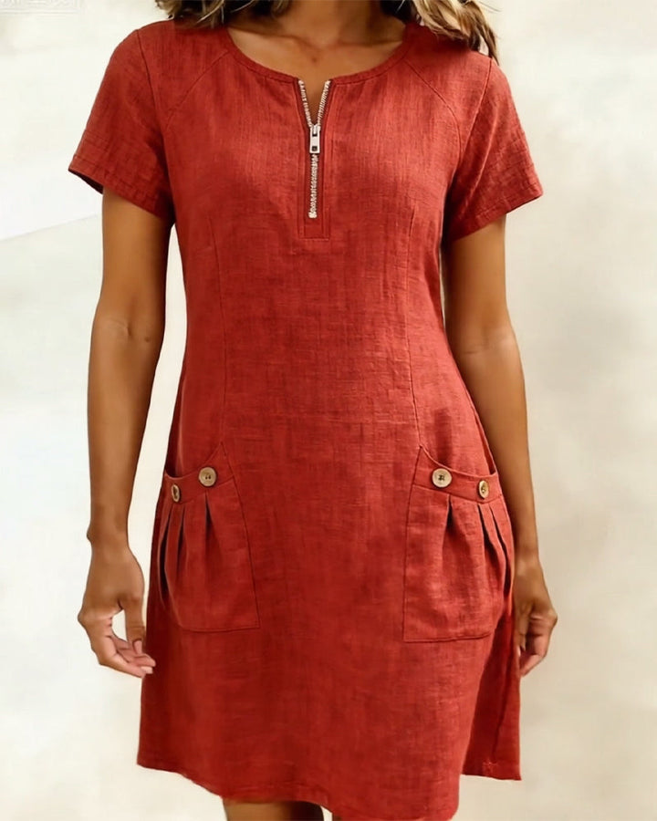 Robe Lina — L’élégance naturelle au quotidien
