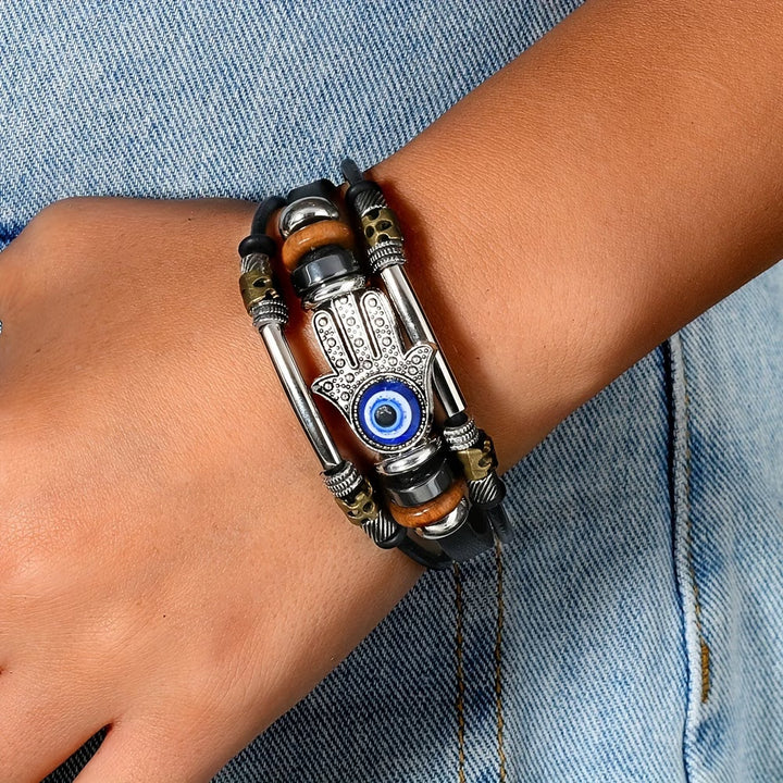Bracelet en Cuir Guardian