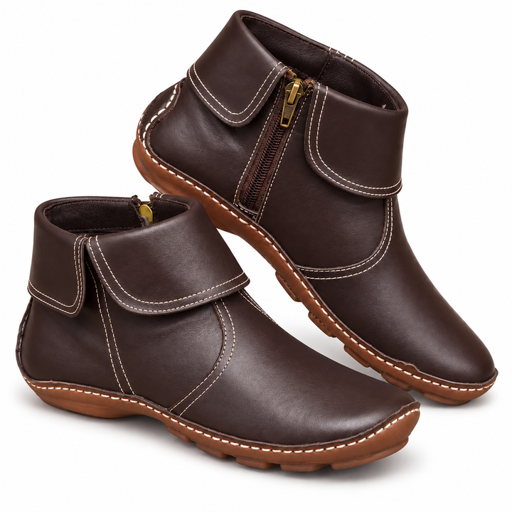 Bottines Confort Zippées Charlotte