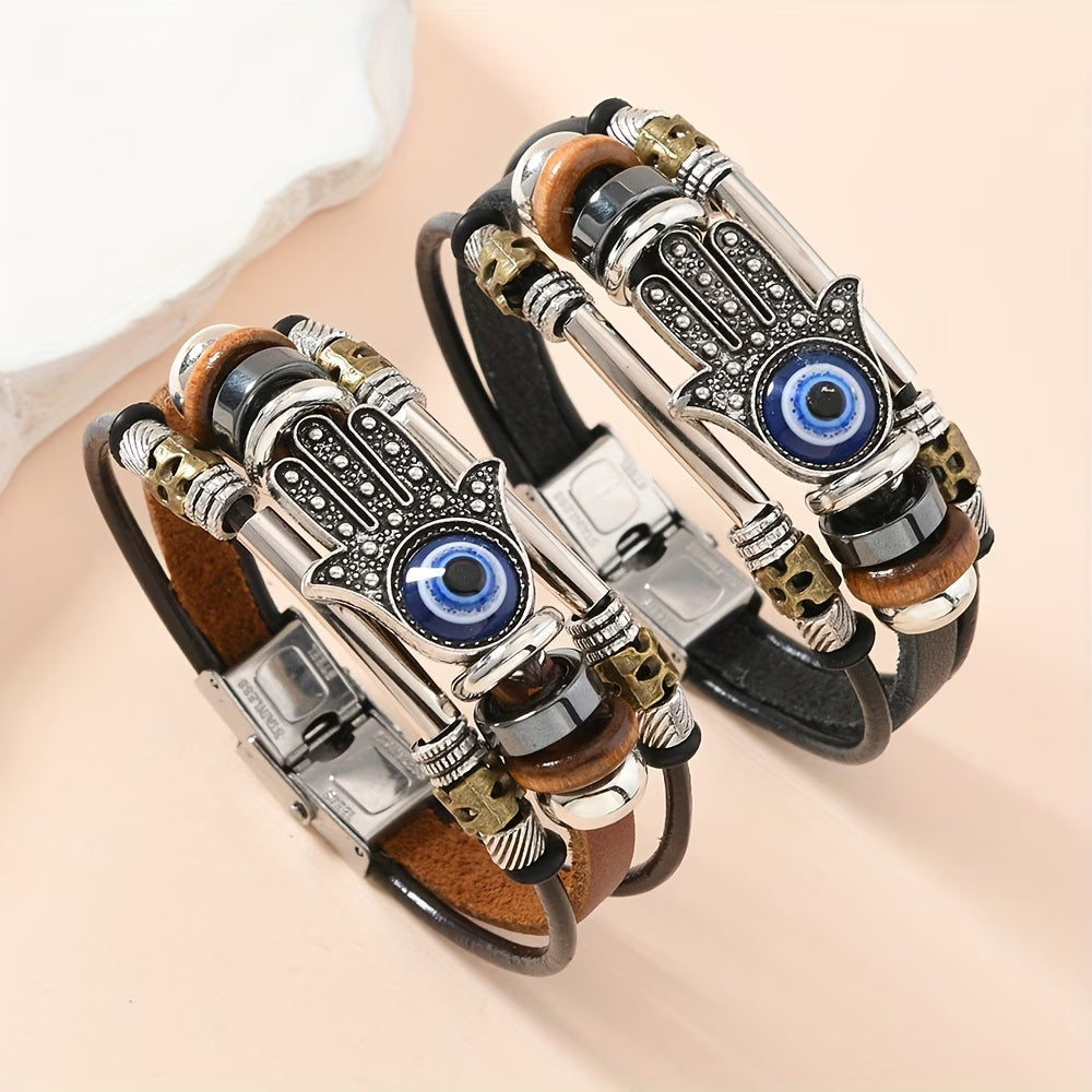 Bracelet en Cuir Guardian