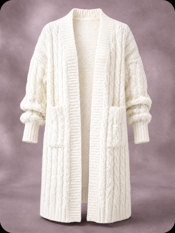 Cardigan en maille à double boutonnage