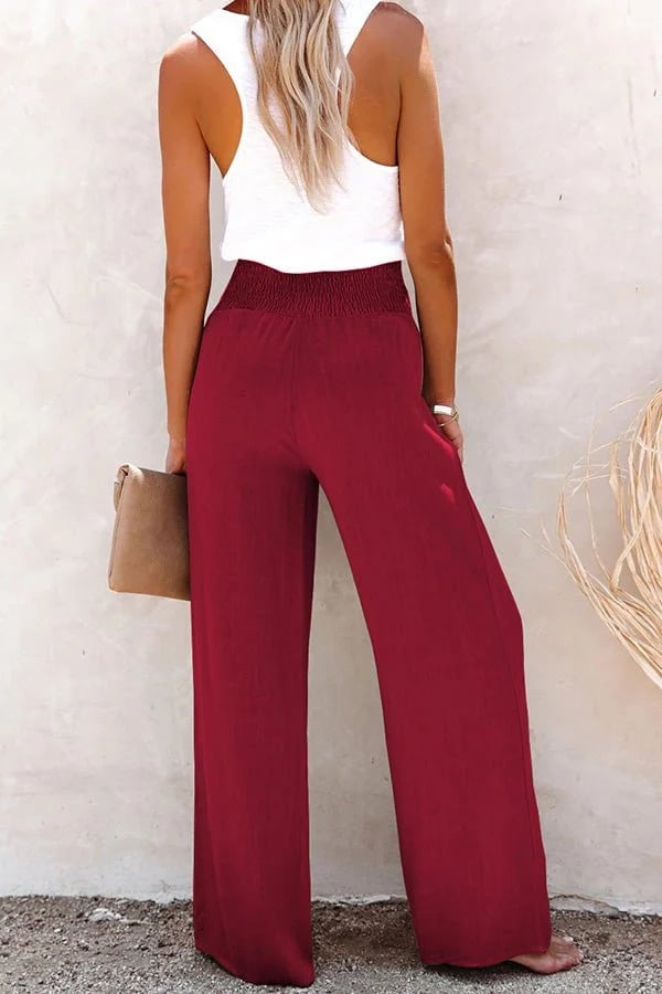 Charlotte | PANTALONS HAUTS À TAILLE ÉLEVÉE RESPIRANTS