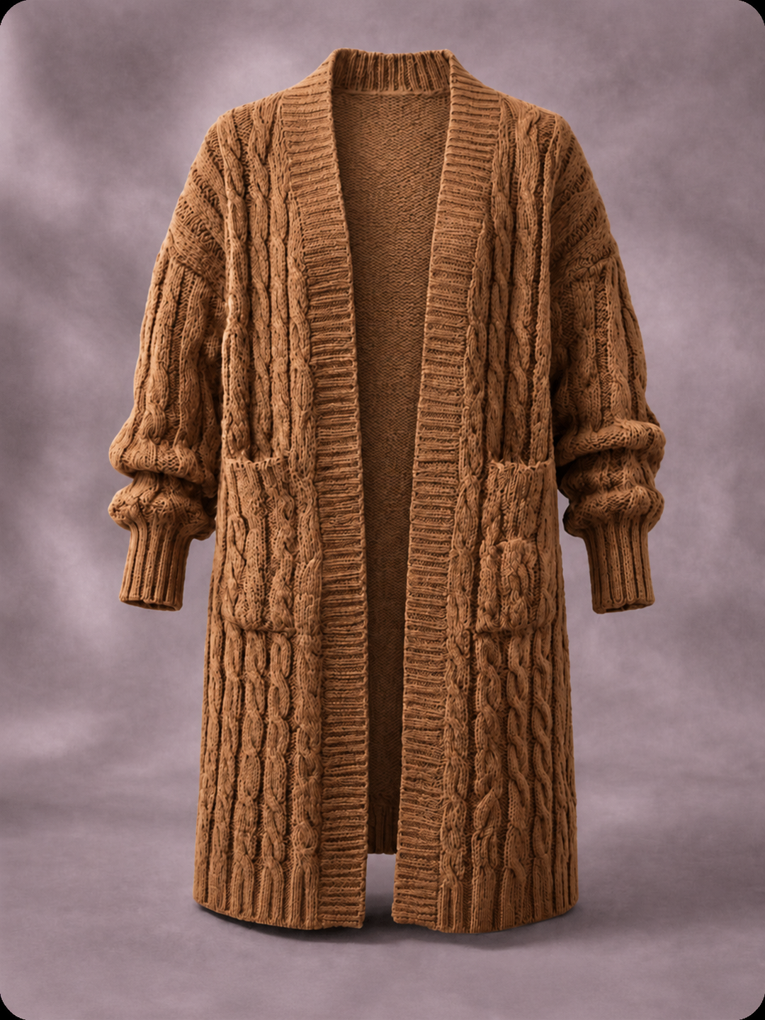 Cardigan en maille à double boutonnage