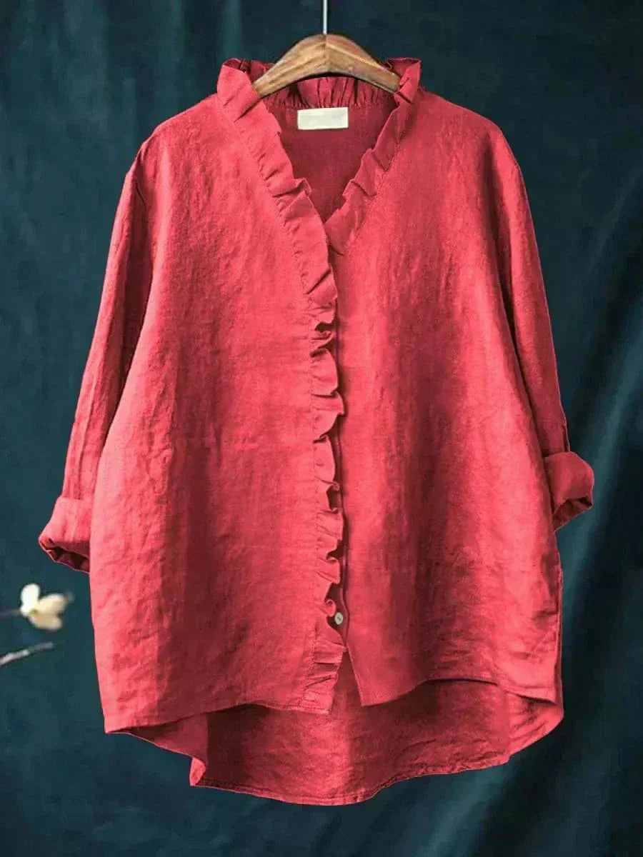 Annette | Ruffled Blouse