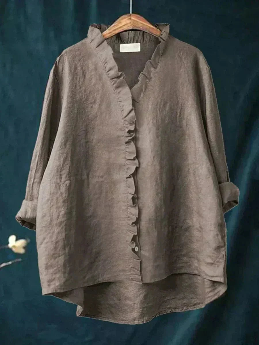 Annette | Ruffled Blouse