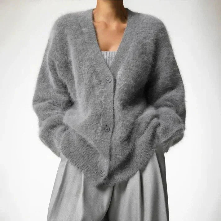 Scottie | Cardigan à col en V pour femmes, coupe décontractée