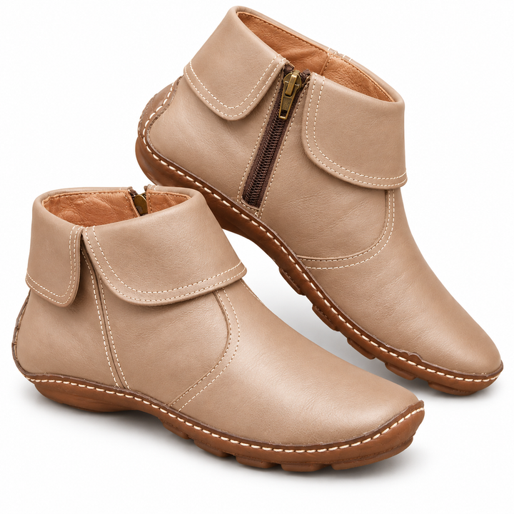 Bottines Confort Zippées Charlotte