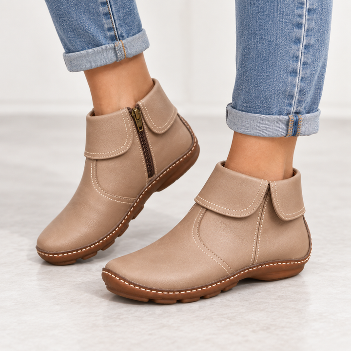 Bottines Confort Zippées Charlotte