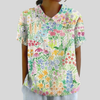 Lavinia | Blouse à col fleuri