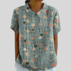 Mabel | Blouse avec Col à Motif Floral