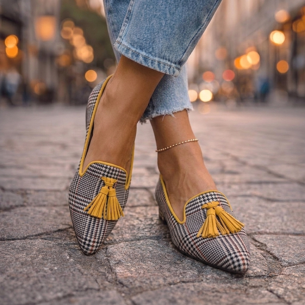 Livia | Ballerines Pointues à Enfiler