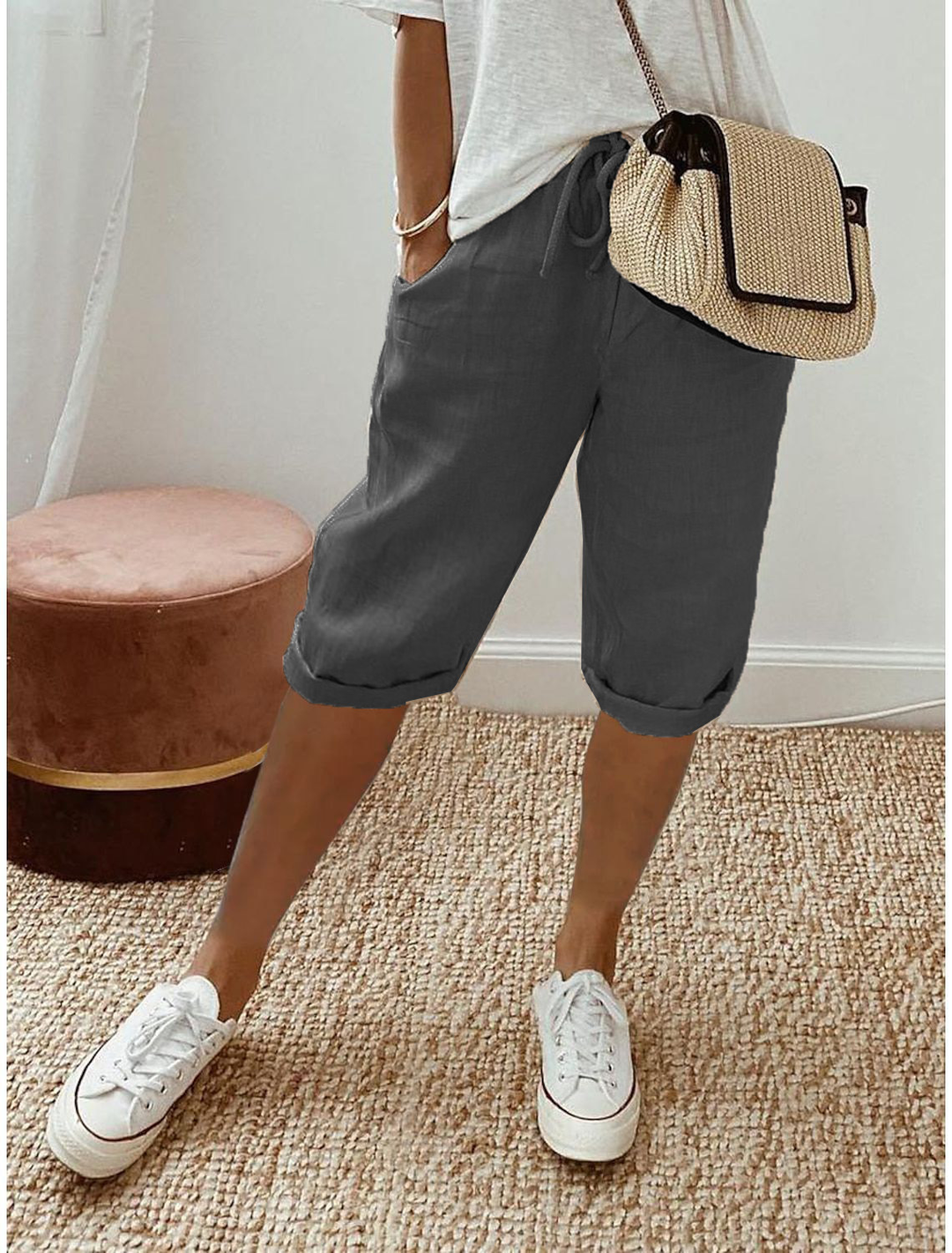 Anaïs | SHORTS CAPRI DÉCONTRACTÉS