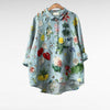 Rosamund | Blouse Botanique à Fermeture Boutonnée
