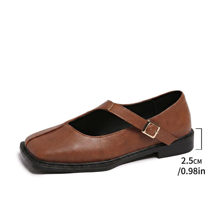 Ballerines en Cuir Confort Rosalie