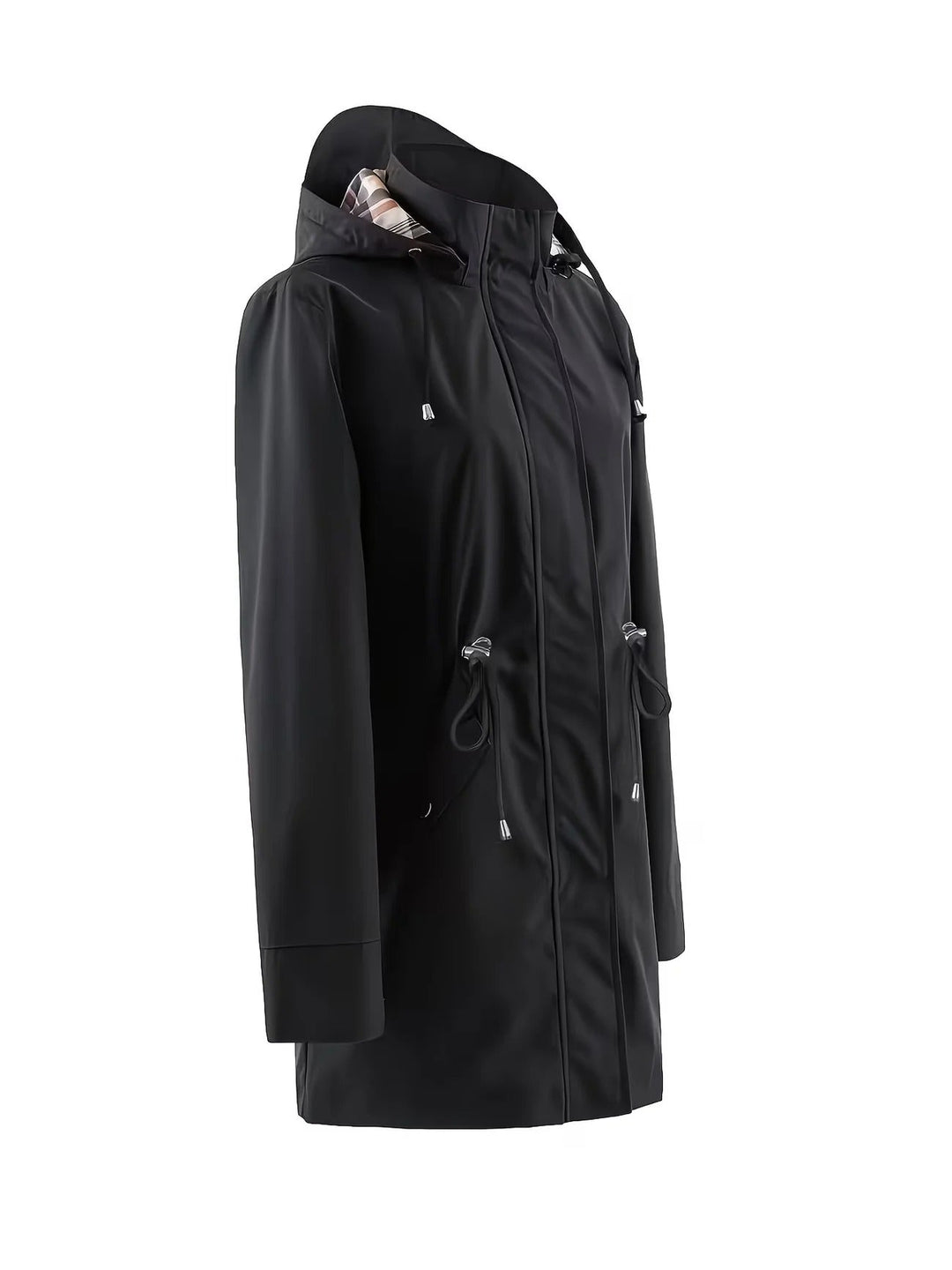Carlotta Veste de Pluie 3-en-1 – Imperméable avec Capuche Amovible