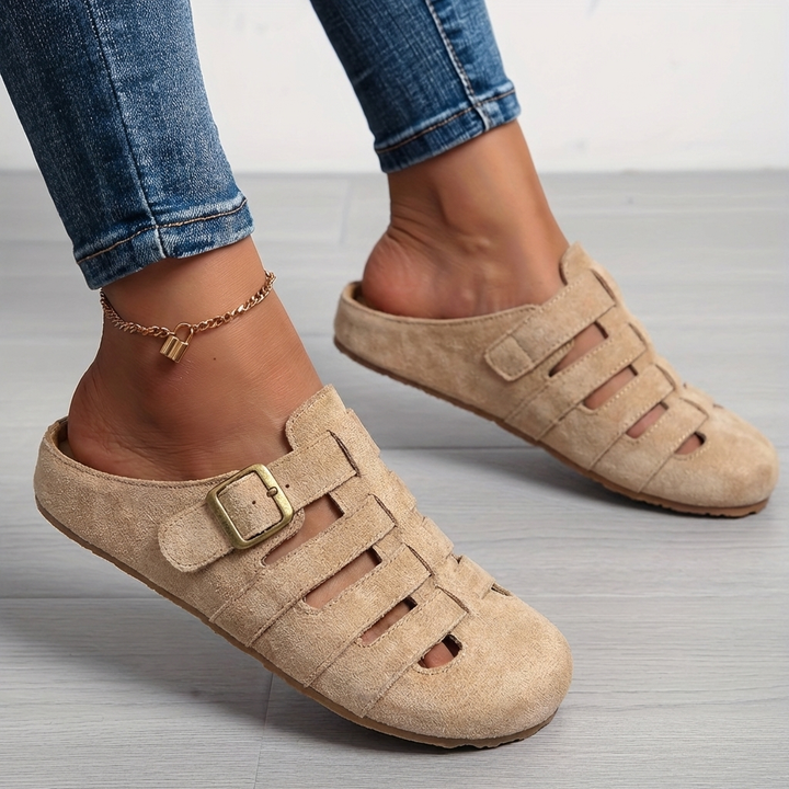 Signe | Bekväma mule-sandaler