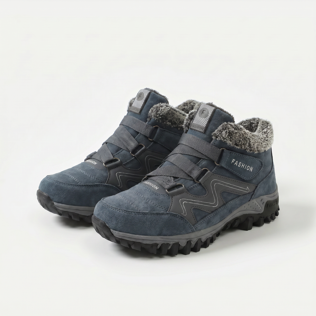 Montela – Chaussures Orthopédiques d'Hiver Rouges