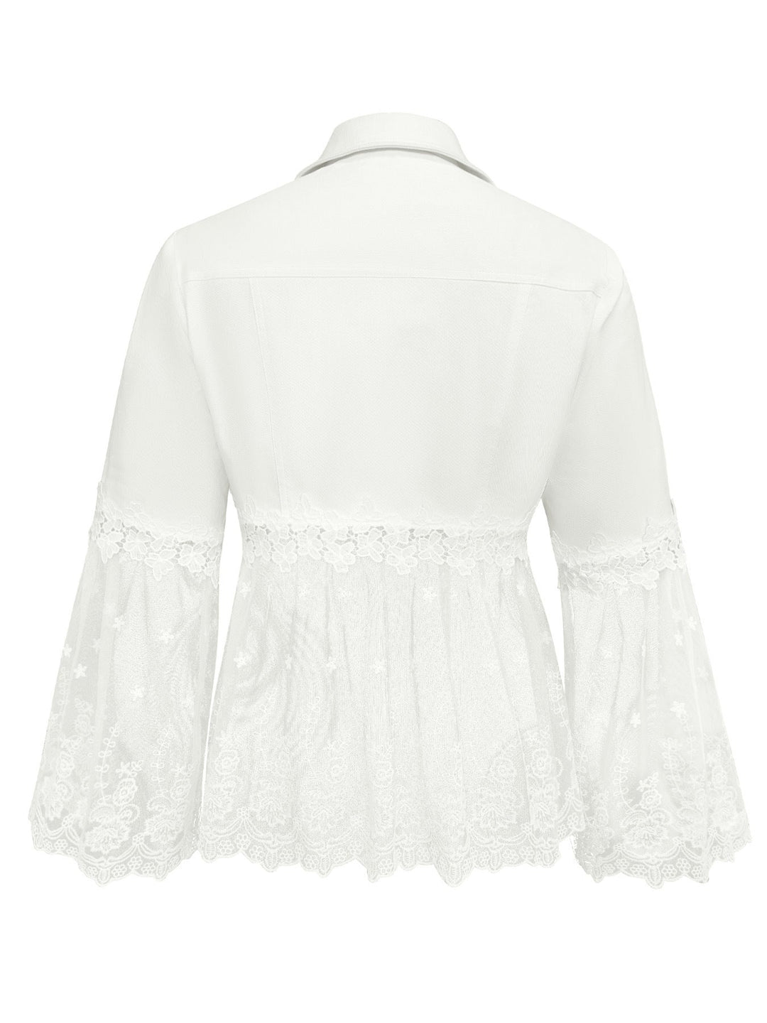 Solange | Veste à panneaux en dentelle