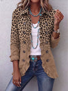 Tania | Veste à volants léopard vintage