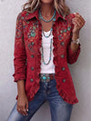 Fanny | Veste à volants en paisley bohémien