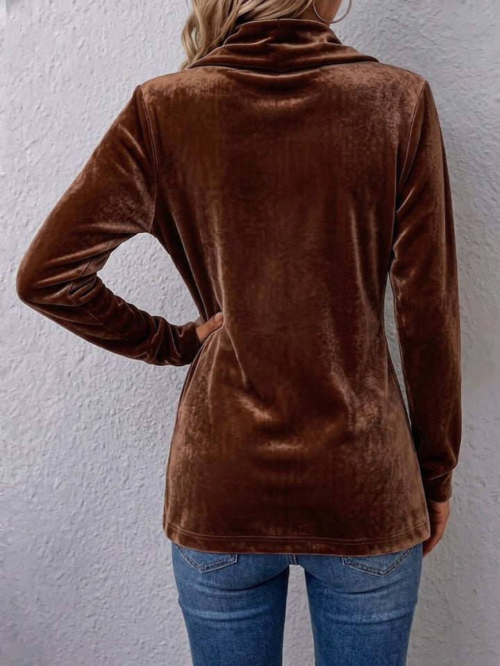 Honorine | Veste ouverte à bouton vintage