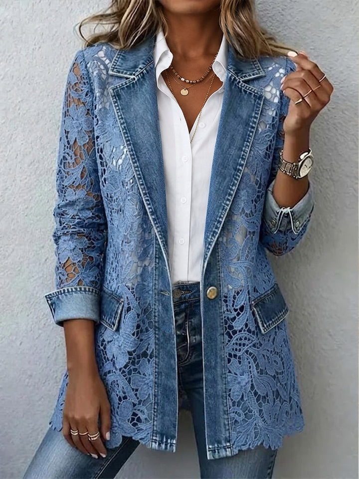 Lucinde | Blazer en dentelle florale