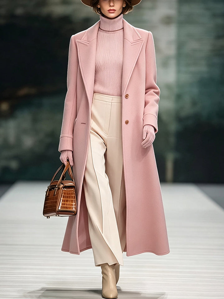 Manteau Long Élégant et Classique