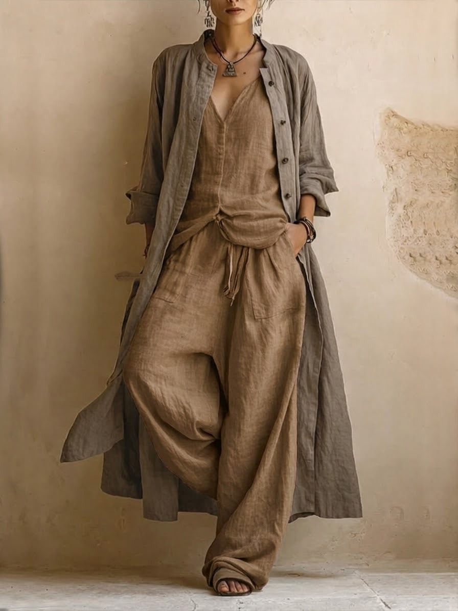 Sienna | Ensemble Trois Pièces Superposé