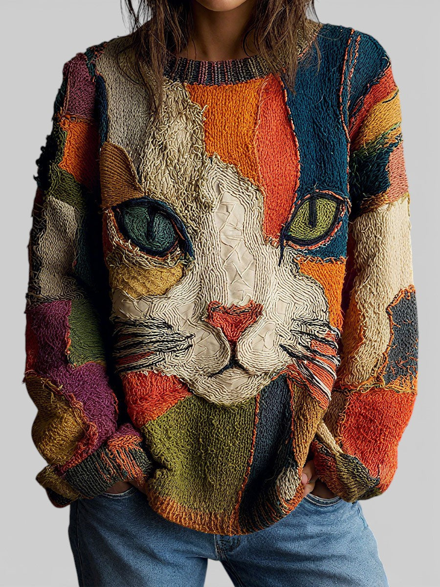 Zaira | Pull Artistique pour Chats