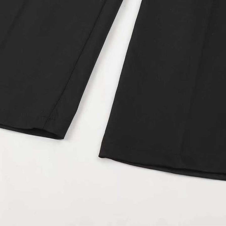 Pantalon de costume pour femmes taille haute