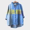 Verena | Blouse Rayée à Volants